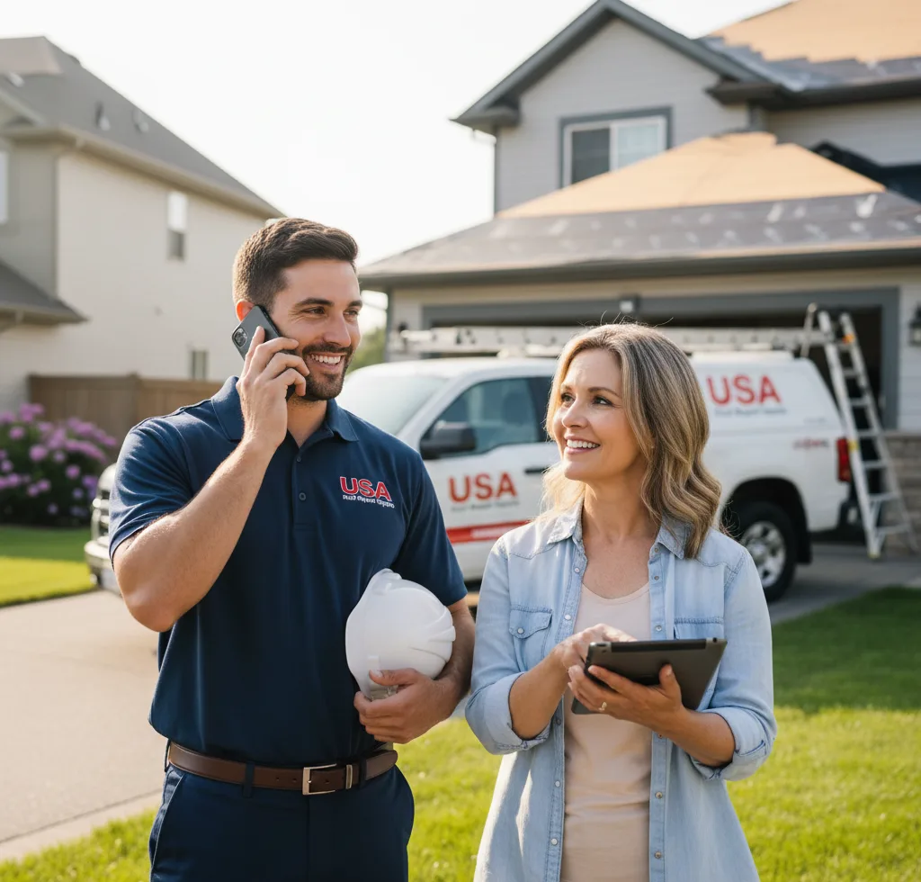 USA Roof Repair Experts customer support in Granite Bay